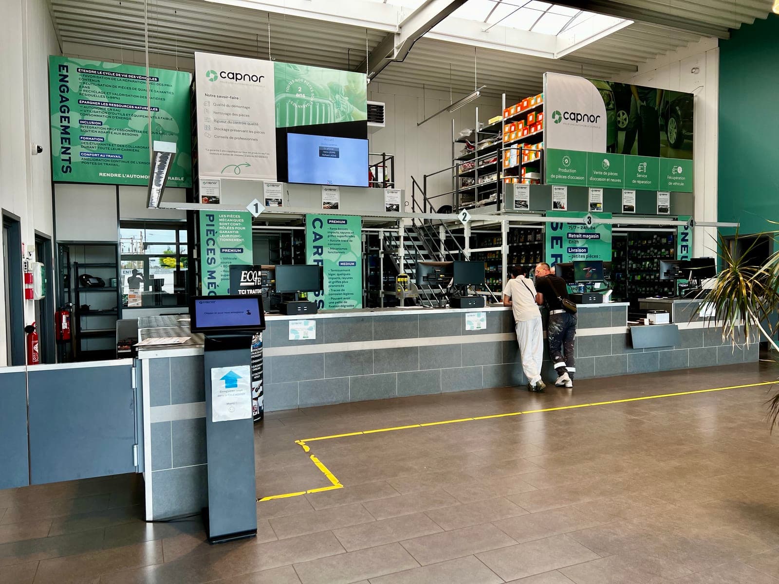 Le site CAPNOR à Dunkerque