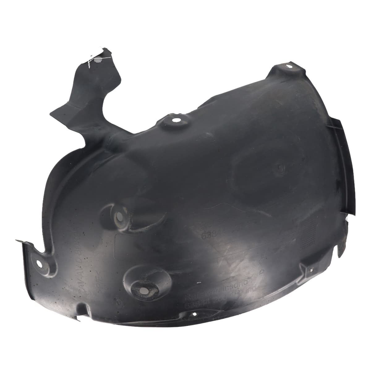 Pare-boue aile avant droite 1/2 — RENAULT — MEGANE III COUPE — PHASE 1 — OE 638442034R — occasion garantie 2 ans