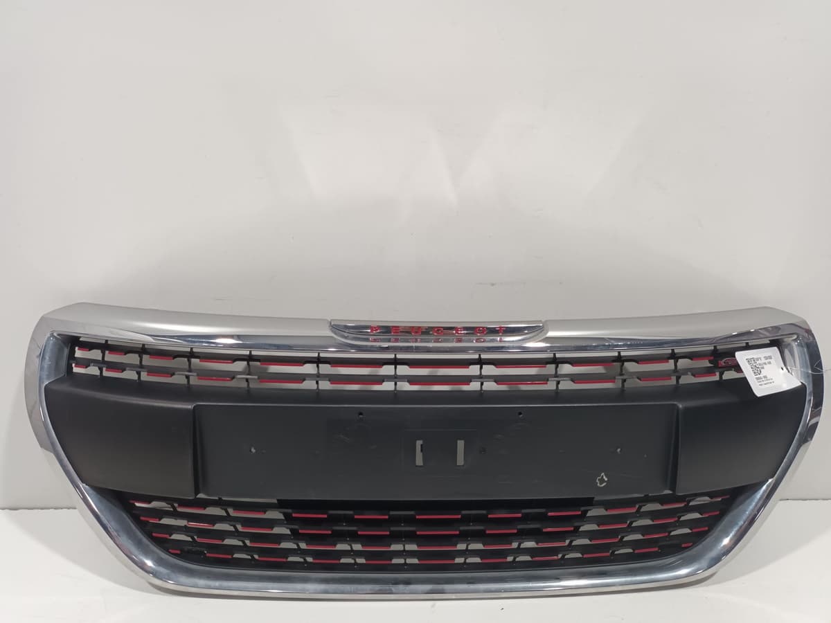 Grille pare-choc avant — PEUGEOT — 208 — PHASE 2 — OE 9810516180 — occasion garantie 2 ans