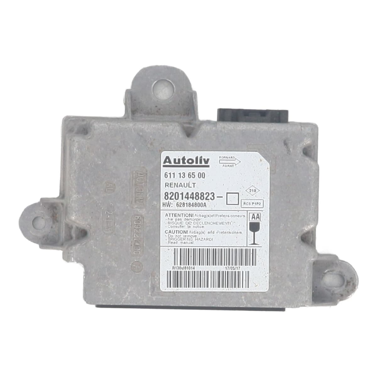 Calculateur airbag — RENAULT — MASTER III — PHASE 2 — OE 8201448823 — occasion garantie 2 ans