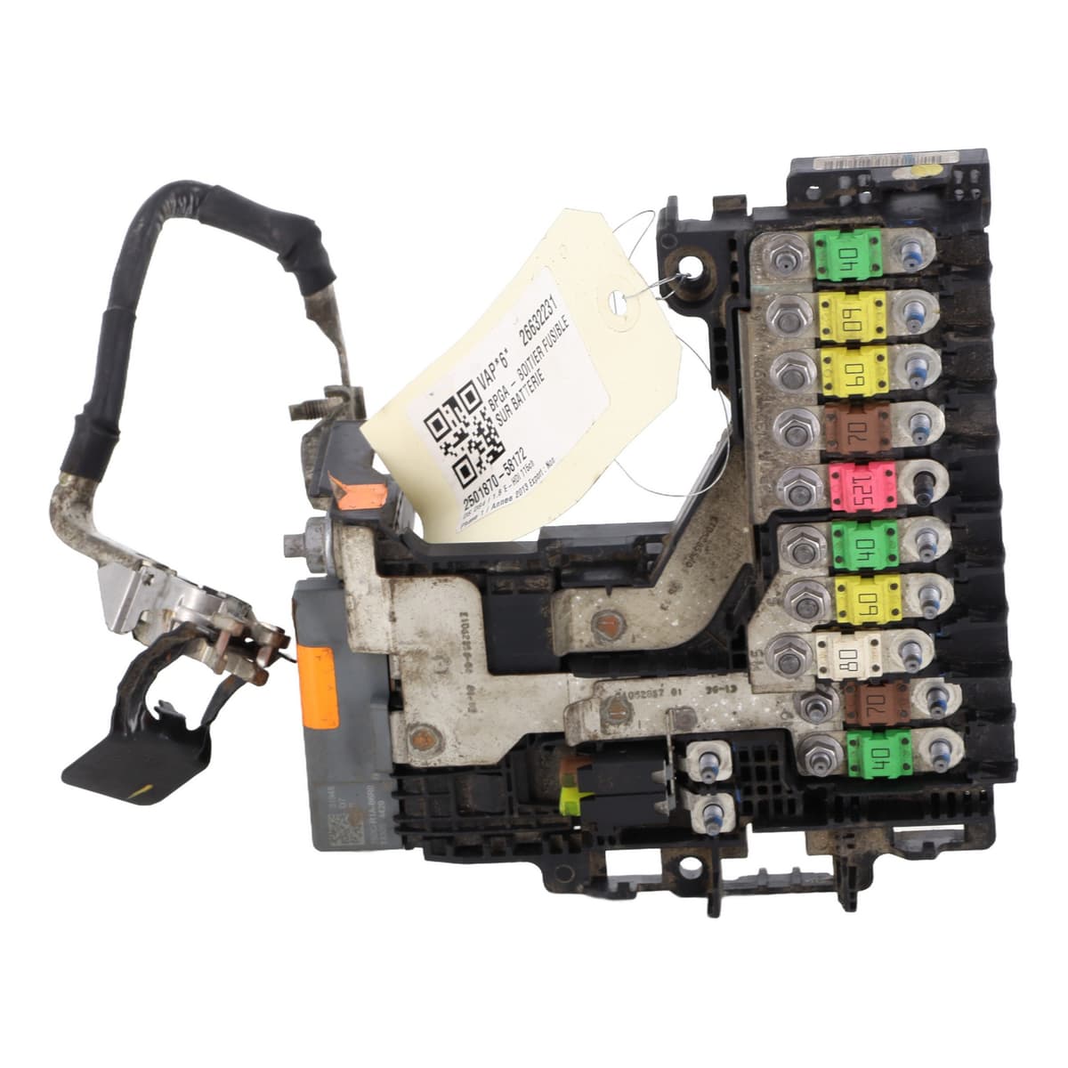 Bpga - boitier fusible sur batterie — DS — DS4 I — PHASE 1 — OE 9665878080 — occasion garantie 2 ans
