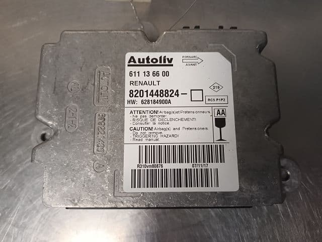Calculateur airbag — RENAULT — MASTER III — PHASE 2 — OE 8201448824 — occasion garantie 2 ans
