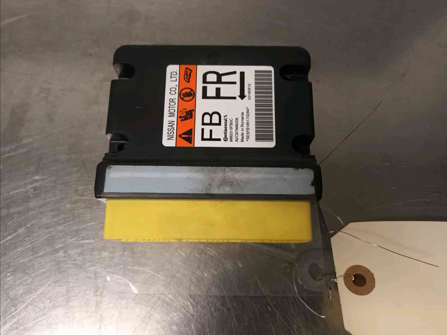 Calculateur airbag — NISSAN — MICRA V — PHASE 1 — OE 988205FB0C — occasion garantie 2 ans