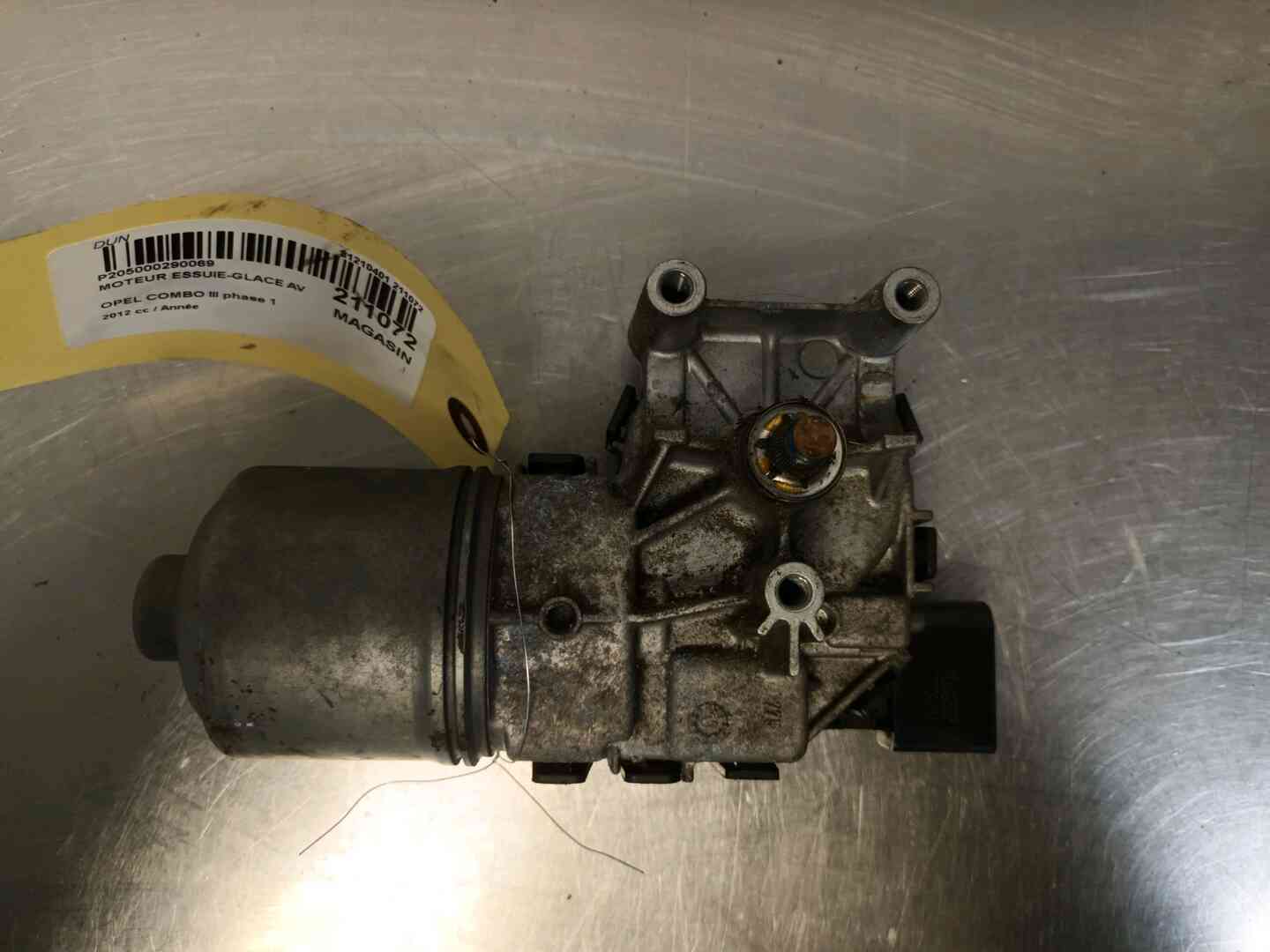 Moteur essuie-glace avant — OPEL — COMBO III — OE 95513457 — occasion garantie 2 ans