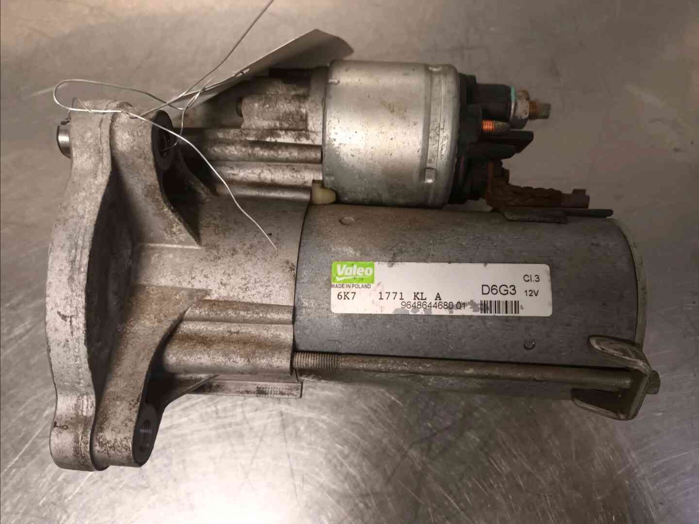 Demarreur — PEUGEOT — 1007 — PHASE 1 — OE 5802C9 — occasion garantie 2 ans