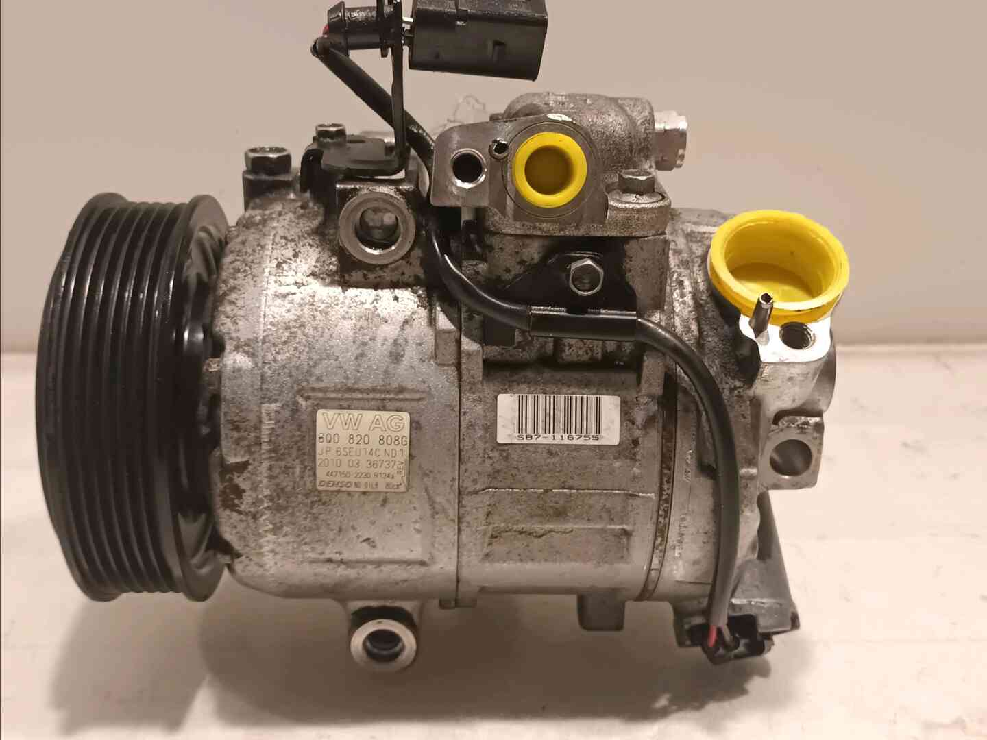 Compresseur climatisation — VOLKSWAGEN — POLO V — PHASE 1 — OE 6R0820803F — occasion garantie 2 ans