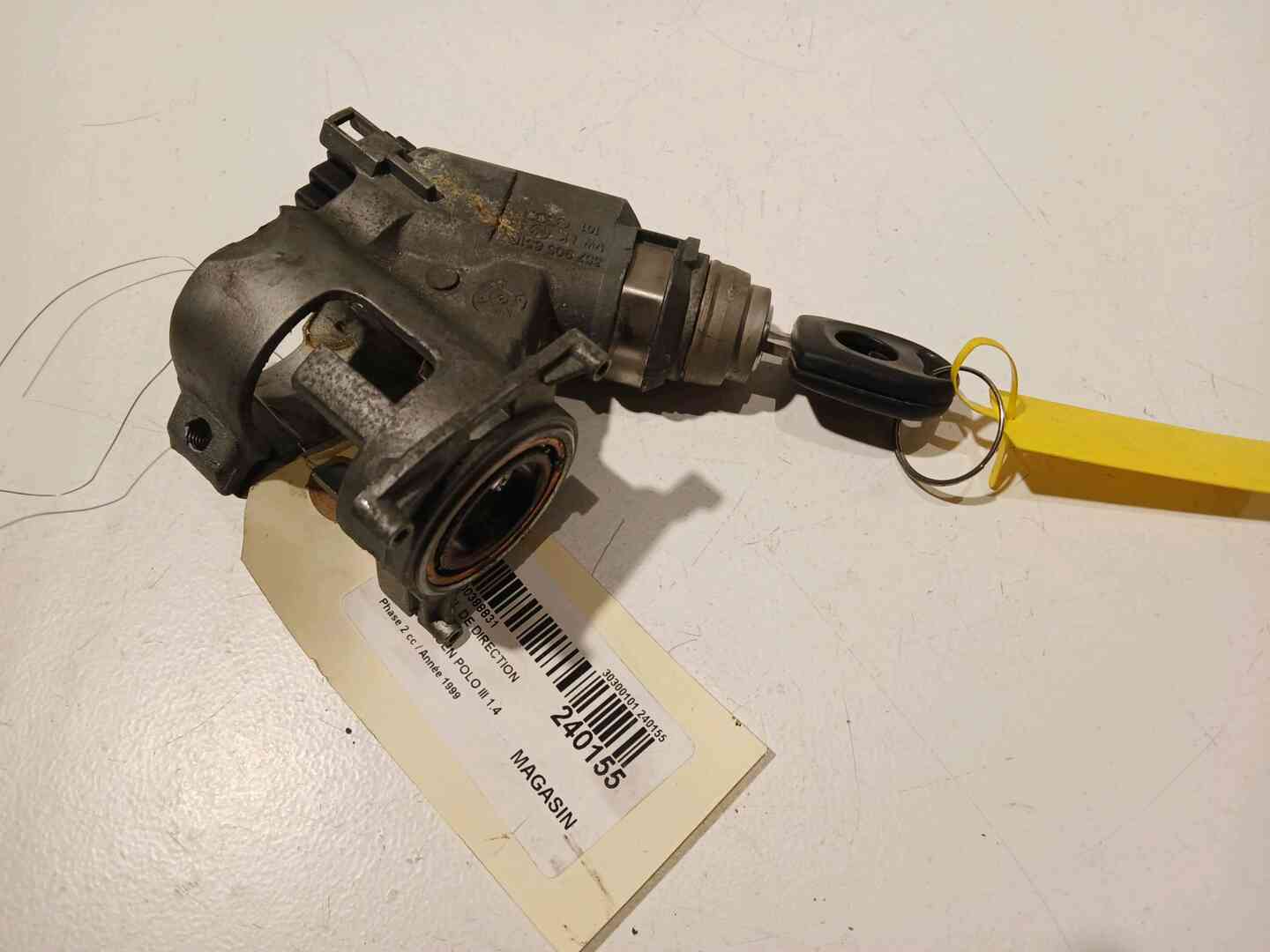 Neiman - antivol de direction — VOLKSWAGEN — POLO III — PHASE 2 — OE 357905851F — occasion garantie 2 ans