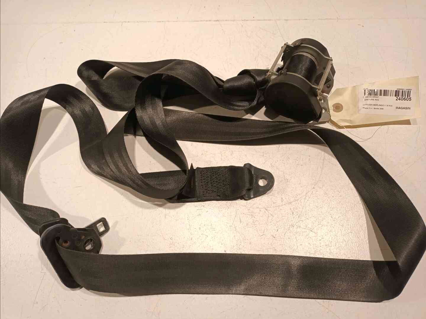 Ceinture avant gauche — CITROEN — BERLINGO — PHASE 2 — OE 8973CY — occasion garantie 2 ans