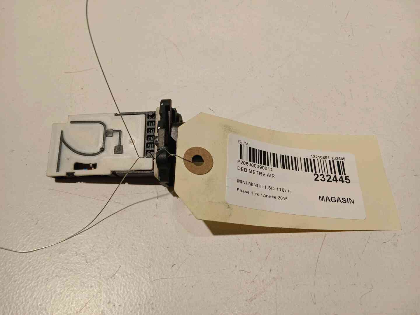 Debimetre air — MINI — MINI III — PHASE 1 — OE 13628570107 — occasion garantie 2 ans