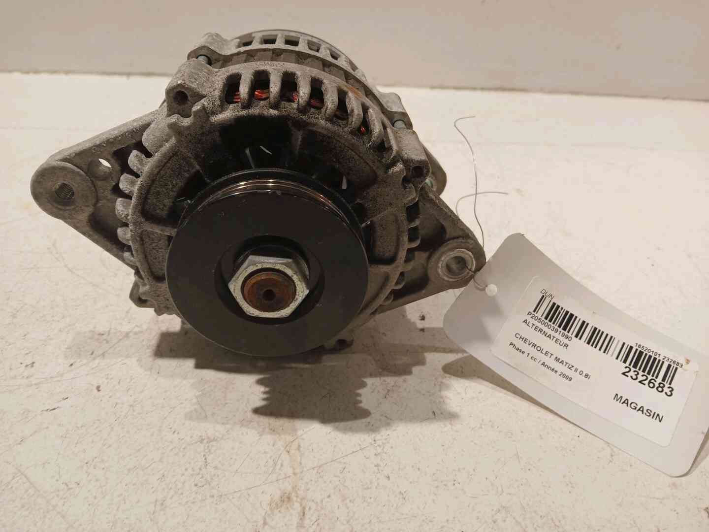 Alternateur — CHEVROLET — MATIZ — PHASE 1 — OE 96567255 — occasion garantie 2 ans