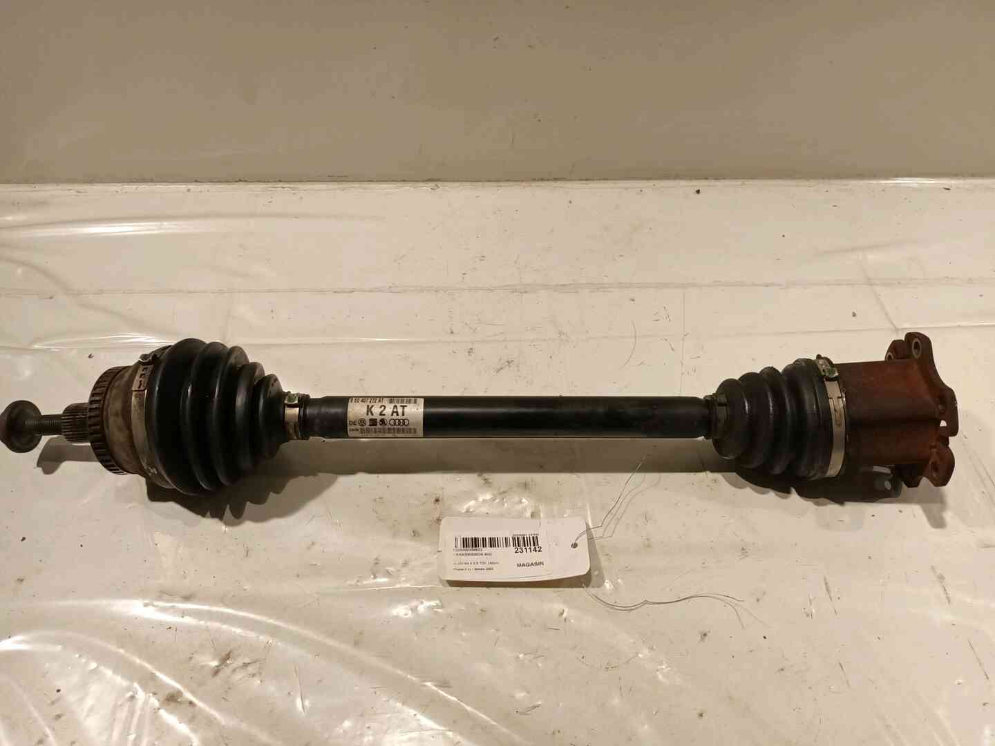 Transmission avant droite — AUDI — A4 — PHASE 2 — OE 8E0407272AT — occasion garantie 2 ans