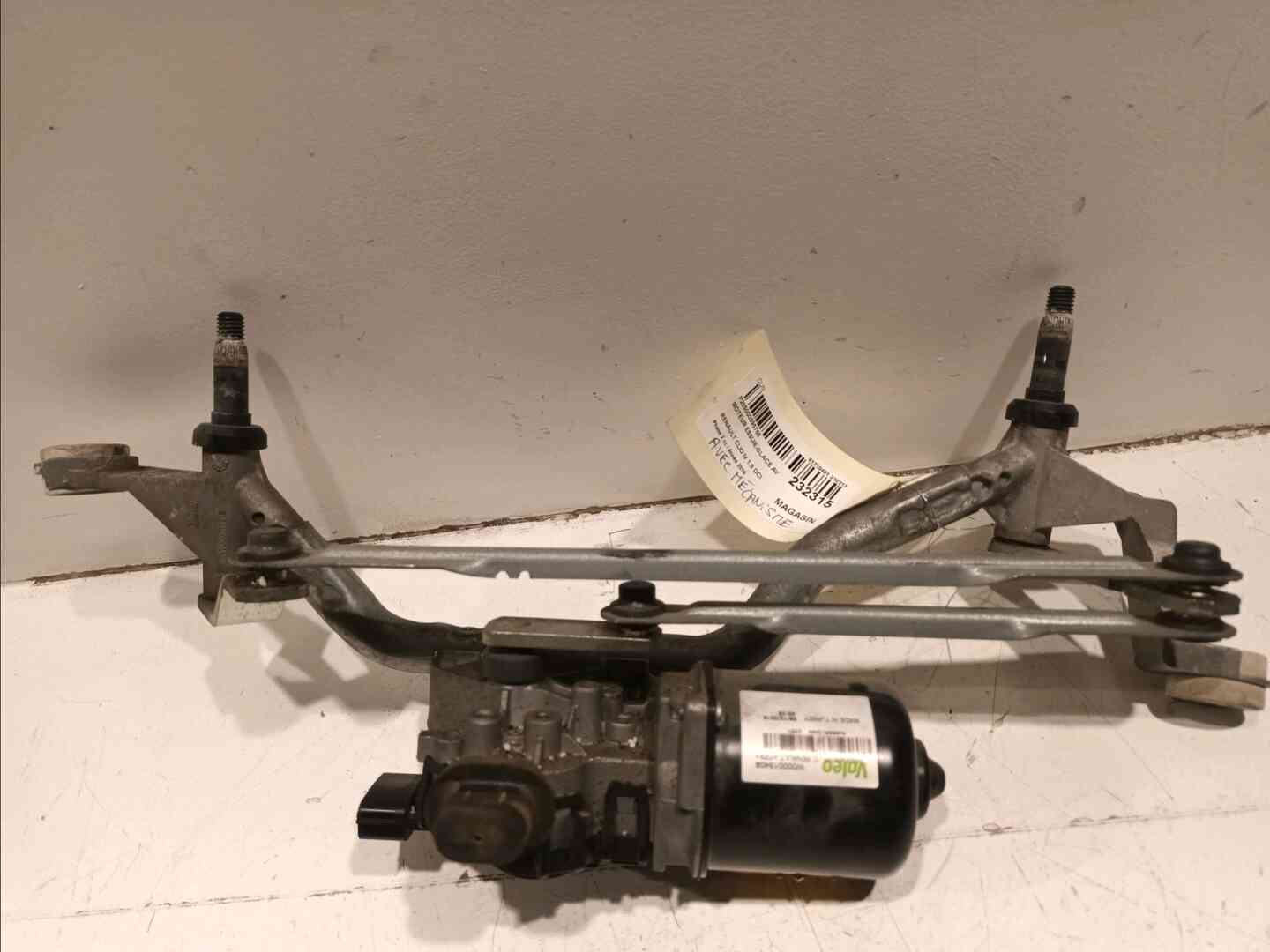 Moteur essuie-glace avant — RENAULT — CLIO — PHASE 2 — OE 288A53268R — occasion garantie 2 ans