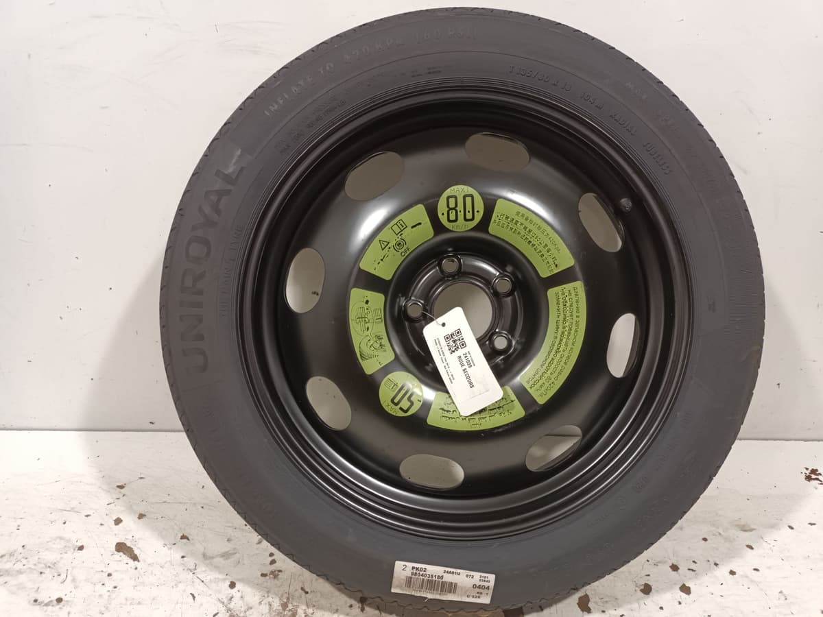 Roue secours — CITROEN — C5 AIRCR. — OE 1677094380 — occasion garantie 2 ans