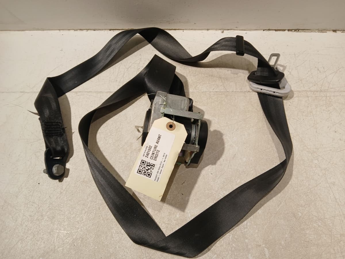 Ceinture avant droite — PEUGEOT — 208 — PHASE 1 — OE 98063151XX — occasion garantie 2 ans