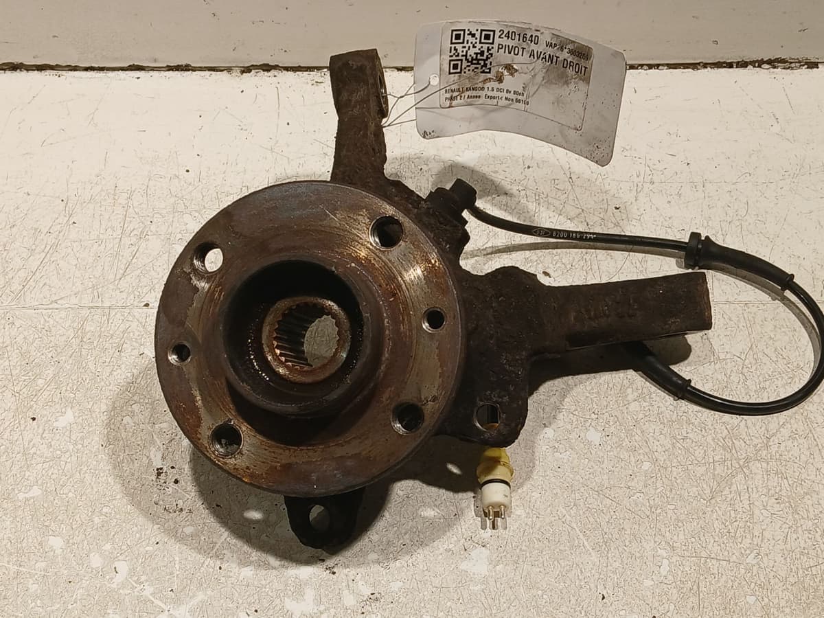 Pivot avant droit — RENAULT — KANGOO — PHASE 2 — OE 8200150223 — occasion garantie 2 ans