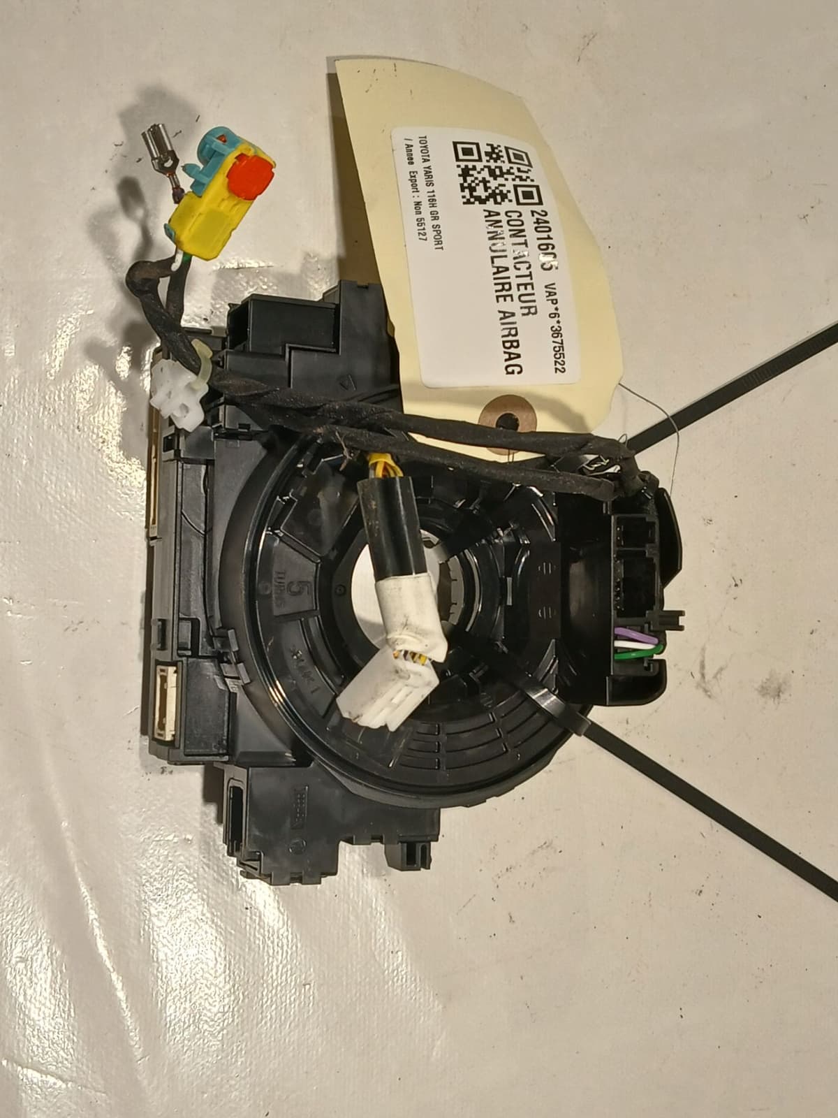 Contacteur annulaire airbag — TOYOTA — YARIS IV — OE 8430802210 — occasion garantie 2 ans