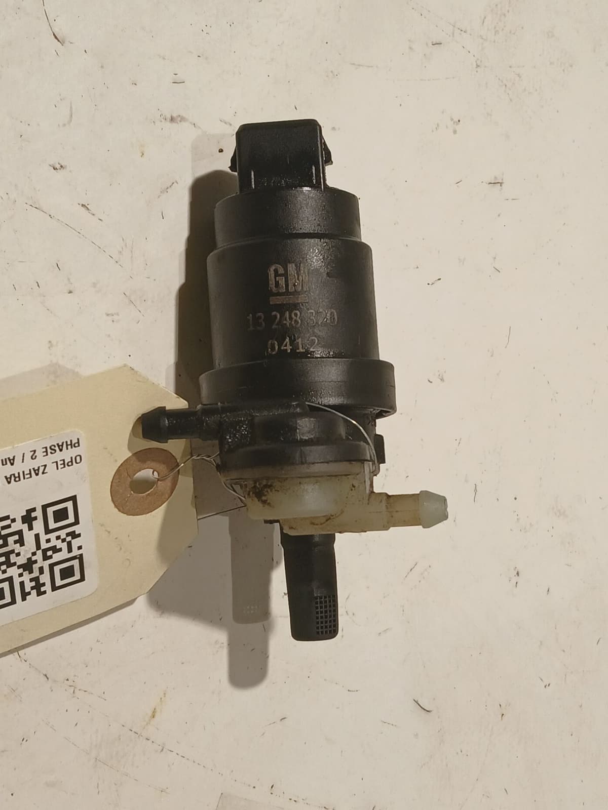 Pompe lave-glace avant — OPEL — ZAFIRA II — PHASE 2 — OE 90585762 — occasion garantie 2 ans