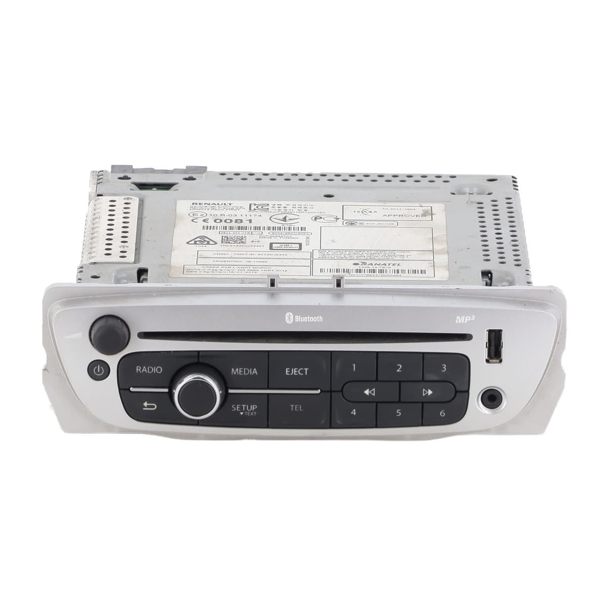 Autoradio specifique — RENAULT — SCENIC III — PHASE 3 — OE 281150625R — occasion garantie 2 ans