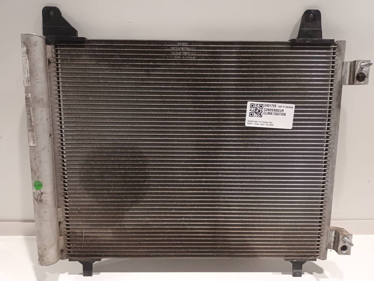 Condenseur climatisation — PEUGEOT — 208 II — PHASE 1 — OE 9825359280 — occasion garantie 2 ans