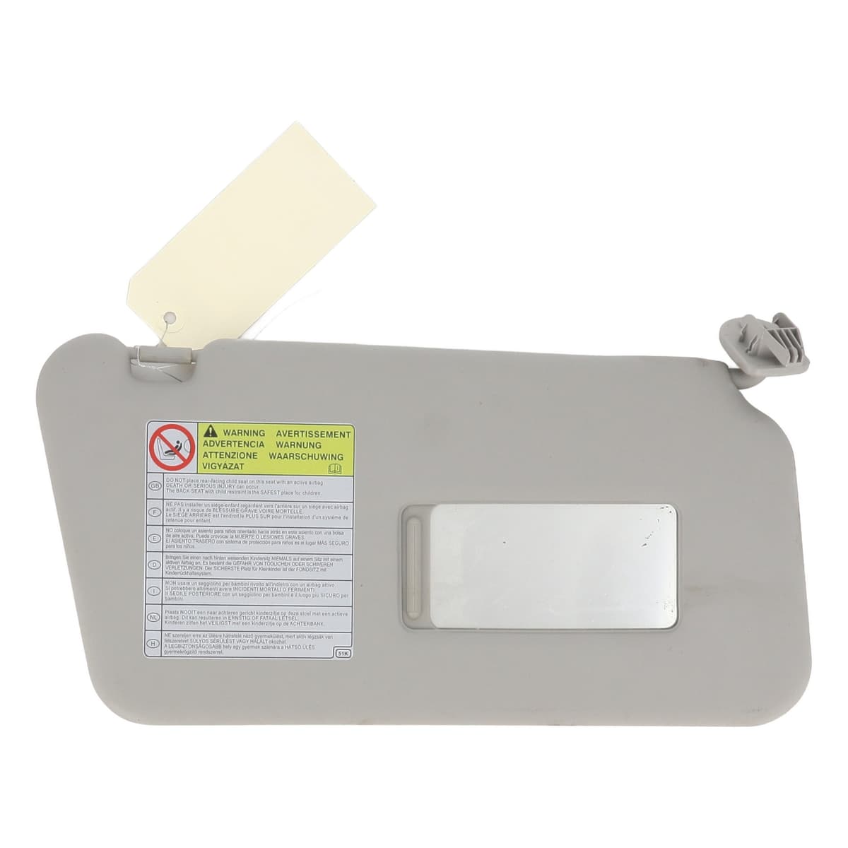 Pare soleil droit — OPEL — AGILA — OE 9220231 — occasion garantie 2 ans