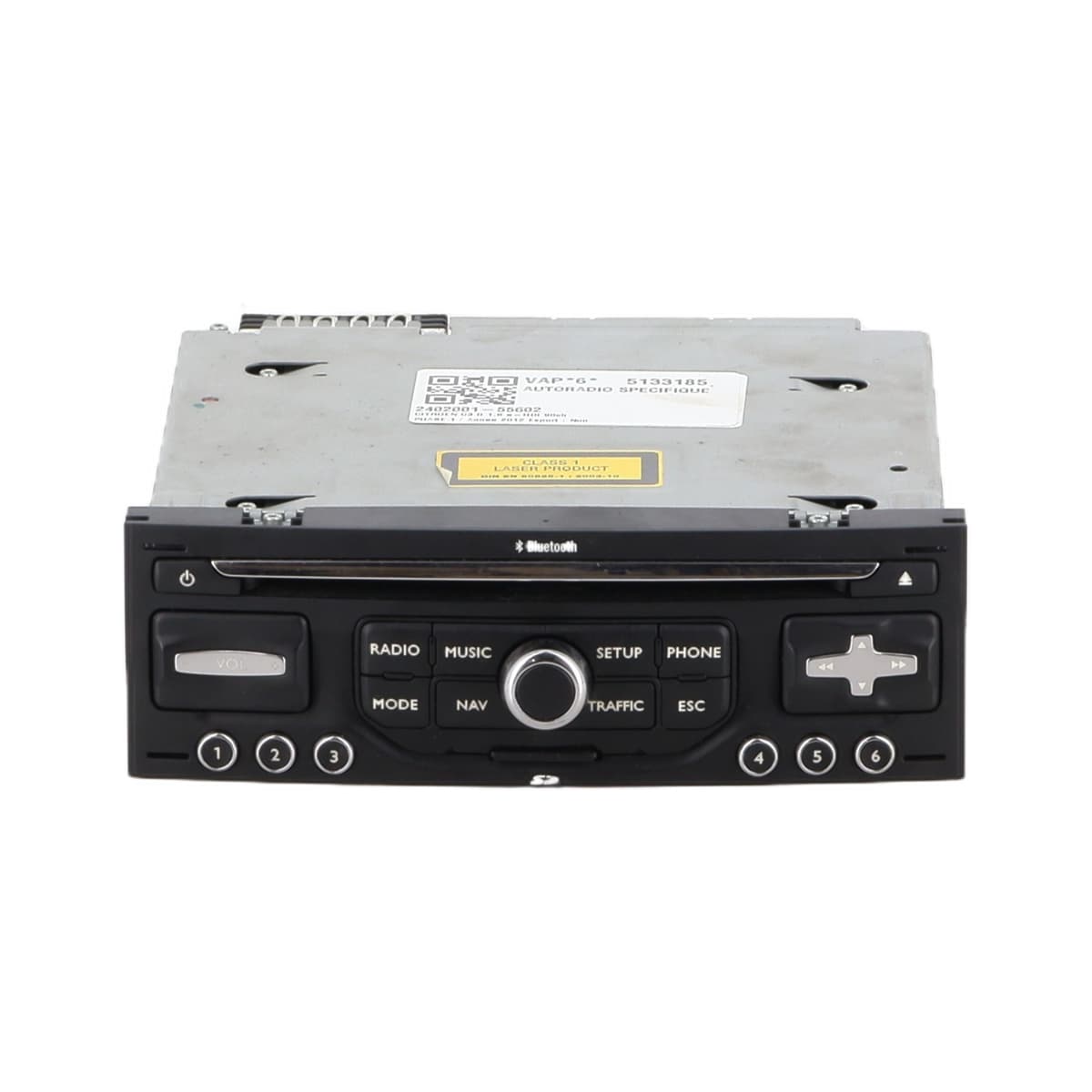 Autoradio specifique — CITROEN — C3 II — PHASE 1 — OE 1616961380 — occasion garantie 2 ans