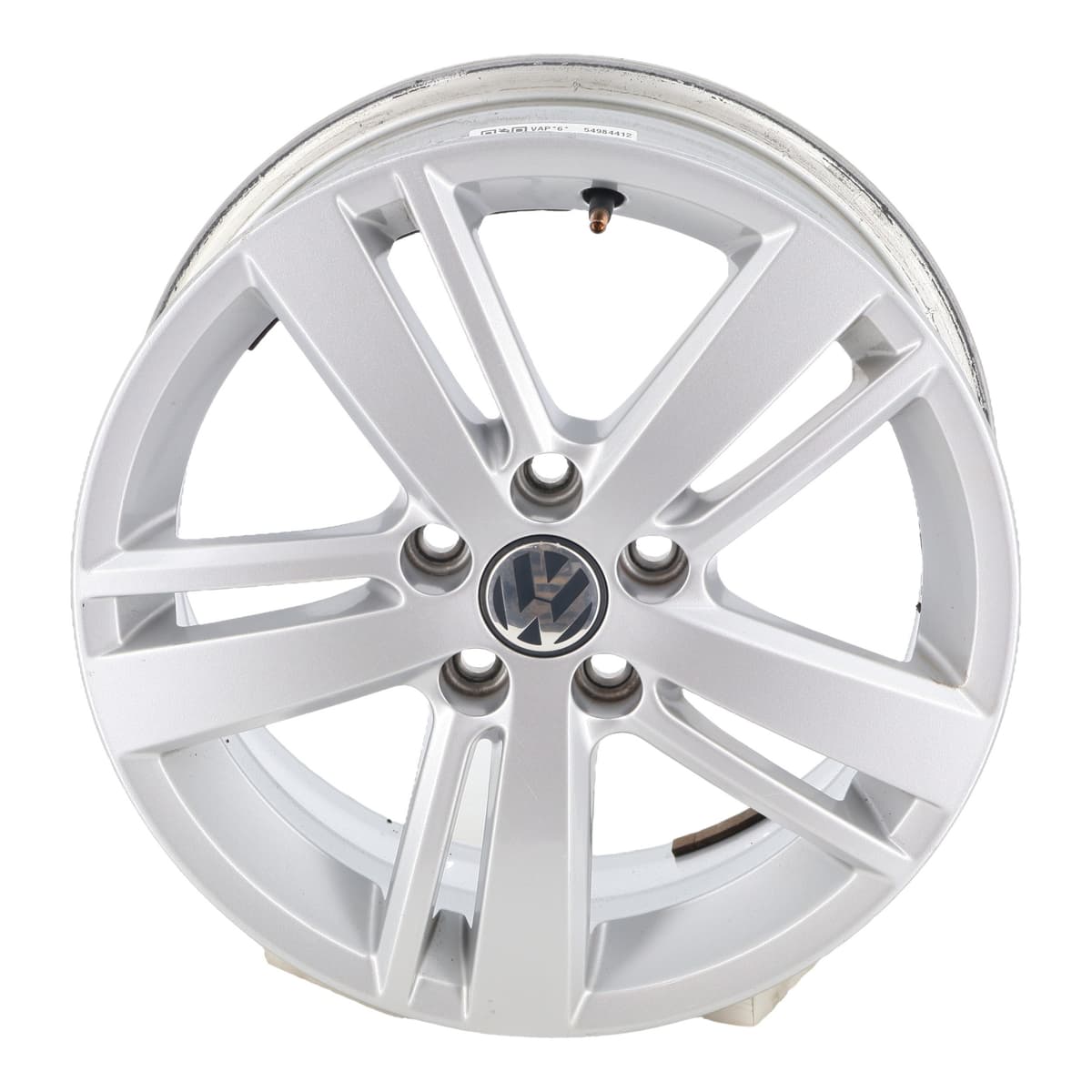 Jante aluminium — VOLKSWAGEN — POLO V — PHASE 1 — OE 6R0601025AB8Z8 — occasion garantie 2 ans