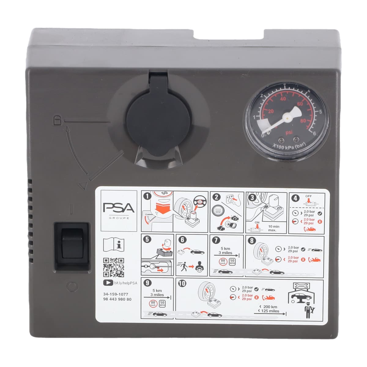 Compresseur D air — CITROEN — C4 III — PHASE 1 — OE 9844398080 — occasion garantie 2 ans