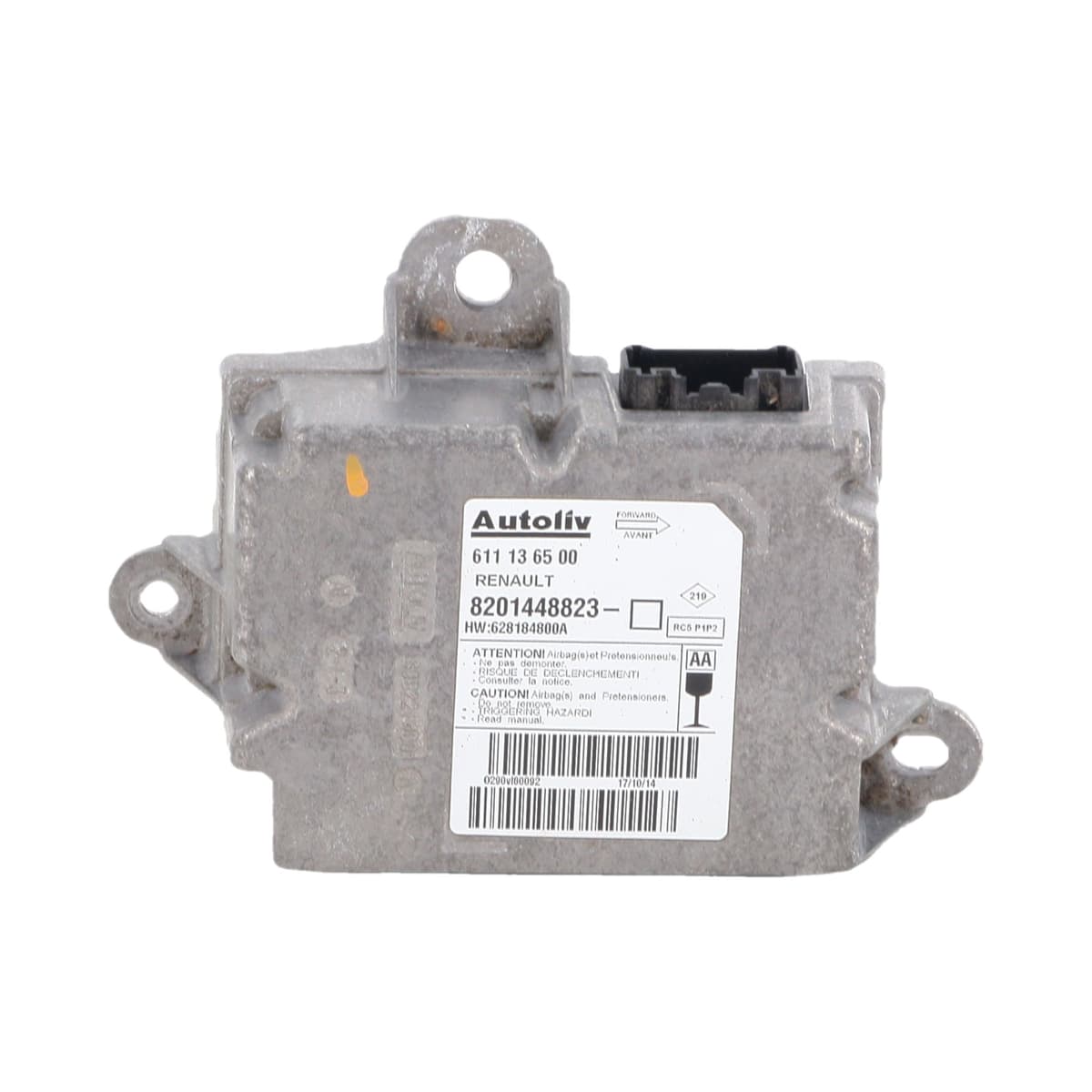 Calculateur airbag — RENAULT — MASTER III — PHASE 2 — OE 8201448823 — occasion garantie 2 ans